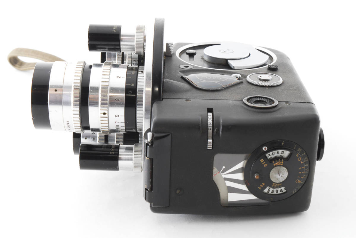 レンズ6本付【動作確認済　露出計OK】　ARCO アルコ　CR-８　８ｍｍ ビデオカメラ CINE-T ARCO　38mm他　同梱可能　#5382_画像4