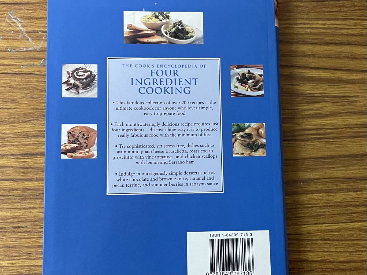 即決　洋書・料理本・The Cook's Encyclopedia of Four せIngredient Cooking_画像2