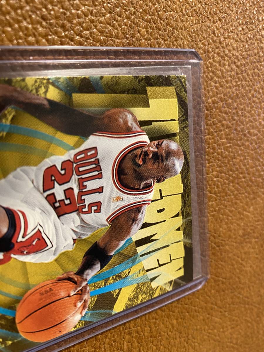 Michael Jordan 1997 Skybox z force Zuperman #179 Chicago Bulls NBA マイケル・ジョーダン NBAカード シカゴ・ブルズ_画像2