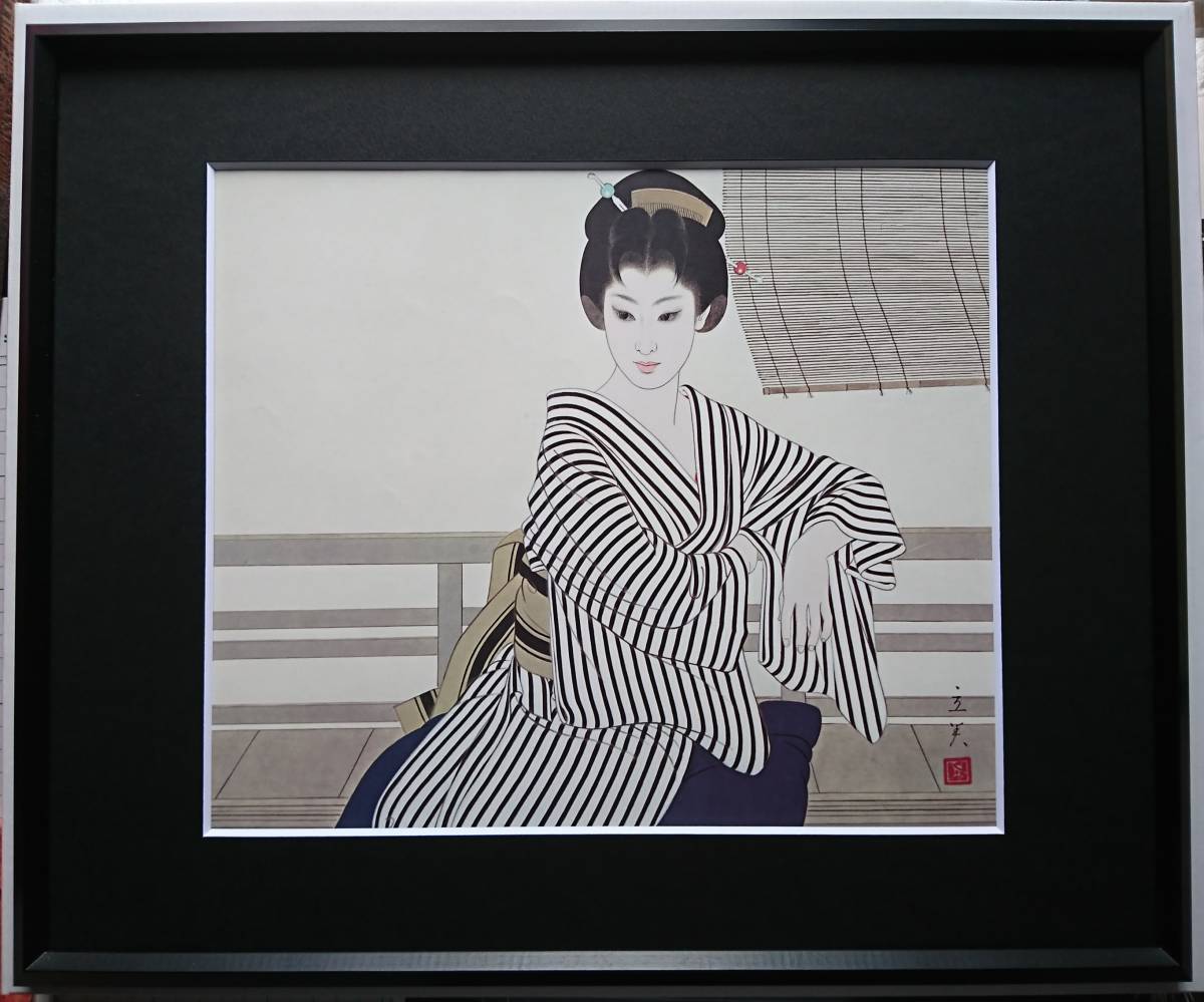 ... beautiful [ daytime ...], rare * hard-to-find, limitation . version, beauty picture, japanese four season, Edo. ., summer,......, new goods amount .. frame * free shipping 