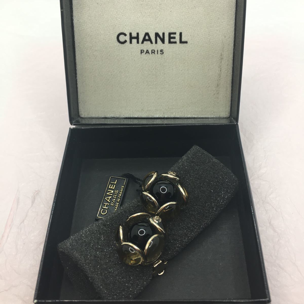 CHANEL グリポア　イヤリング_画像1