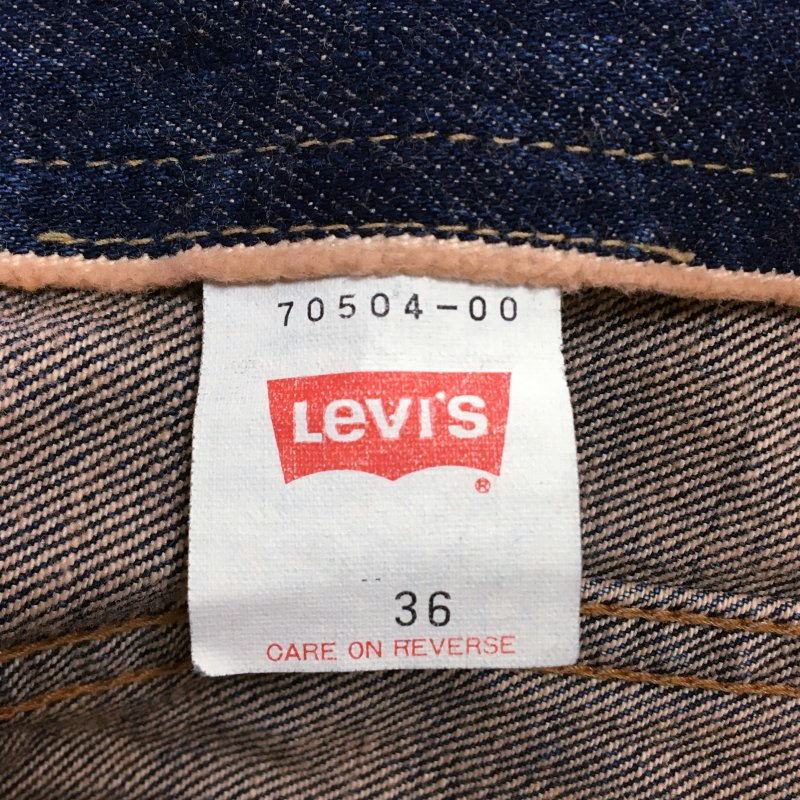 《郵送無料》■Ijinko◆1995年製日本製ビンテージLVCリーバイス ( Levi's ) 70504 36 サイズジャージ