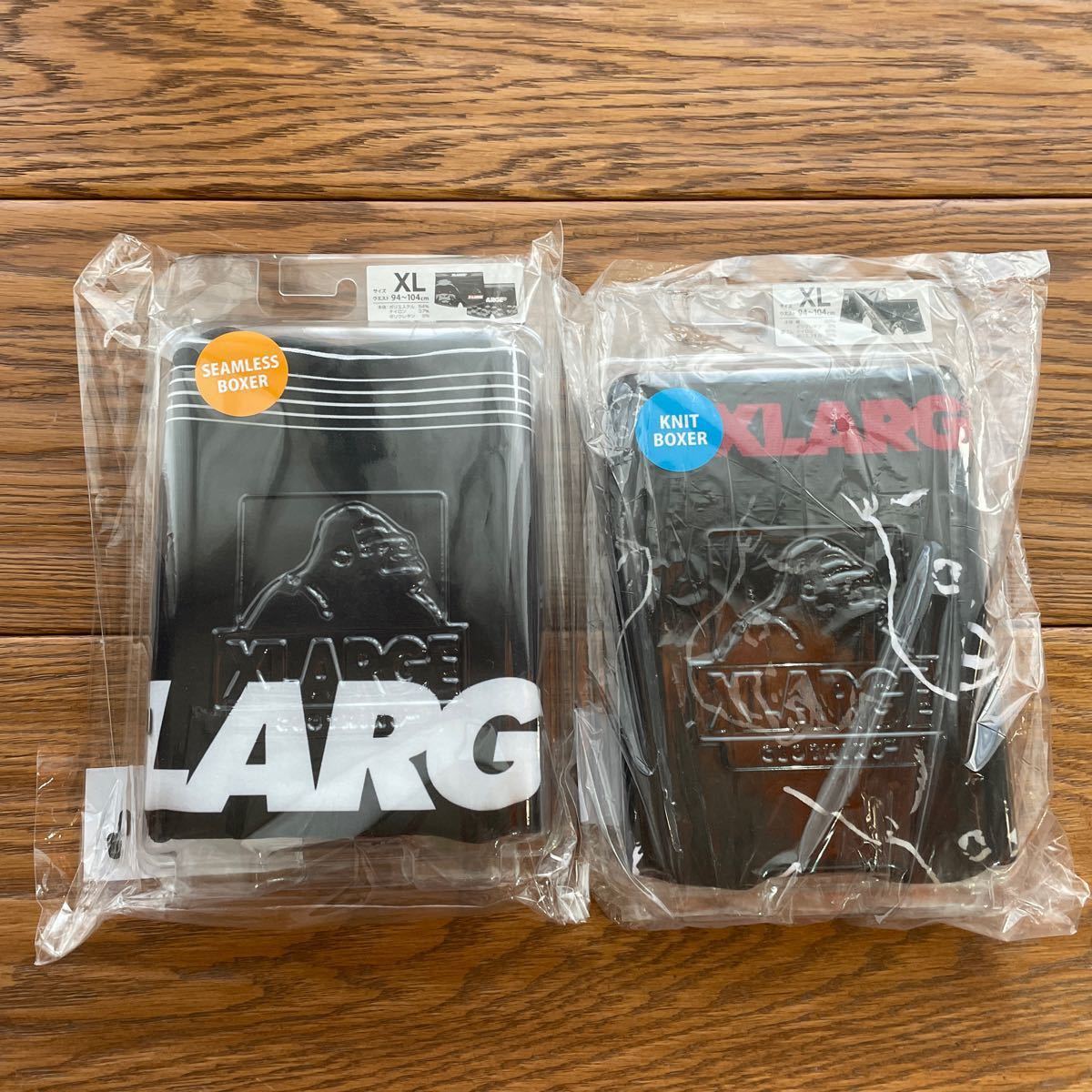 新品未開封　X-LARGE ボクサーパンツ ボクサーブリーフ　ブラック　黒　XLサイズ