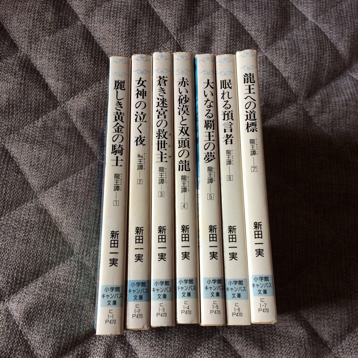 新田一実/新井理恵「龍王譚」全7巻（完結）絶版