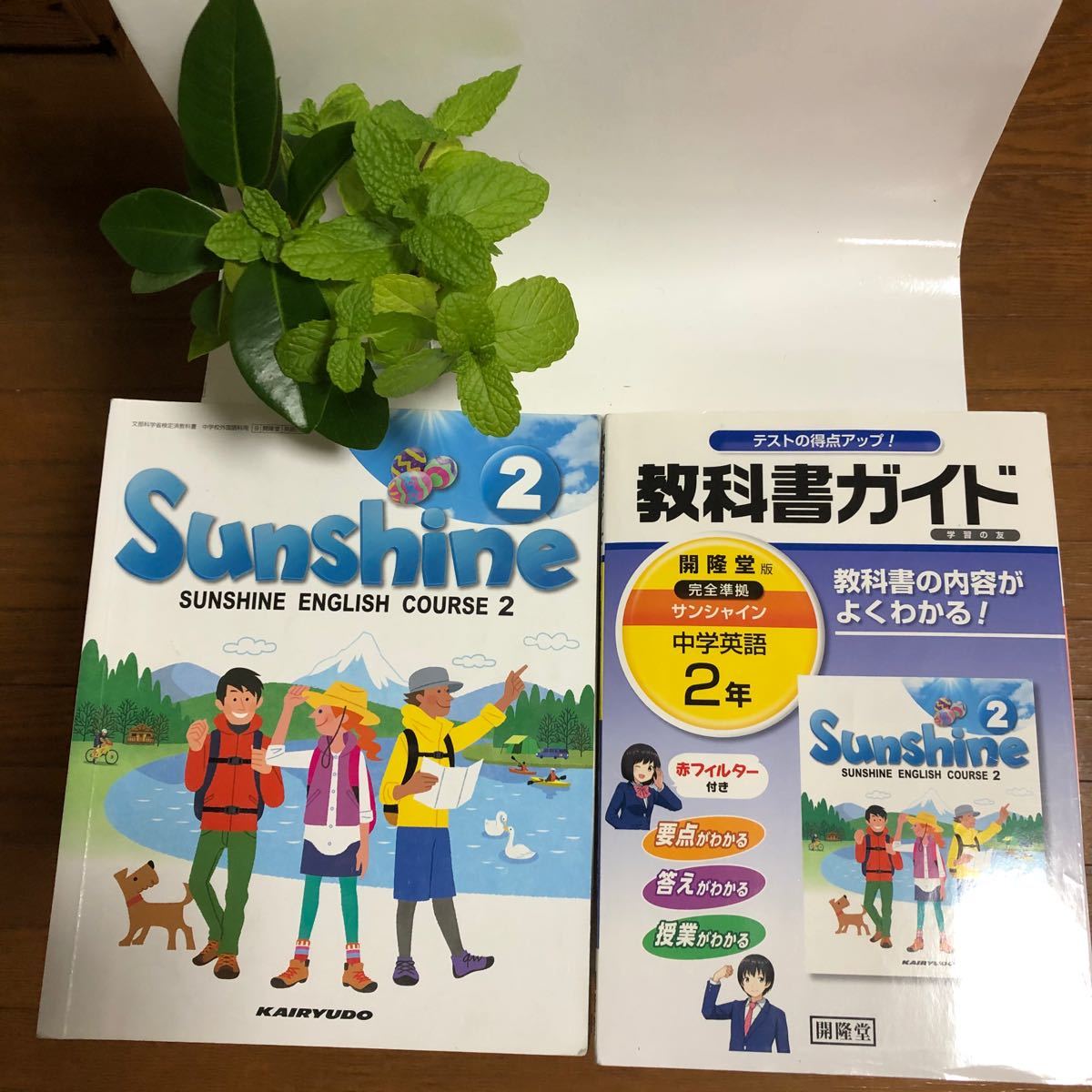 Paypayフリマ 教科書ガイドサンシャイン中学英語2年と教科書セット Paypayフリマ 教科書ガイドサンシャイン中学英語2年と教科書セット
