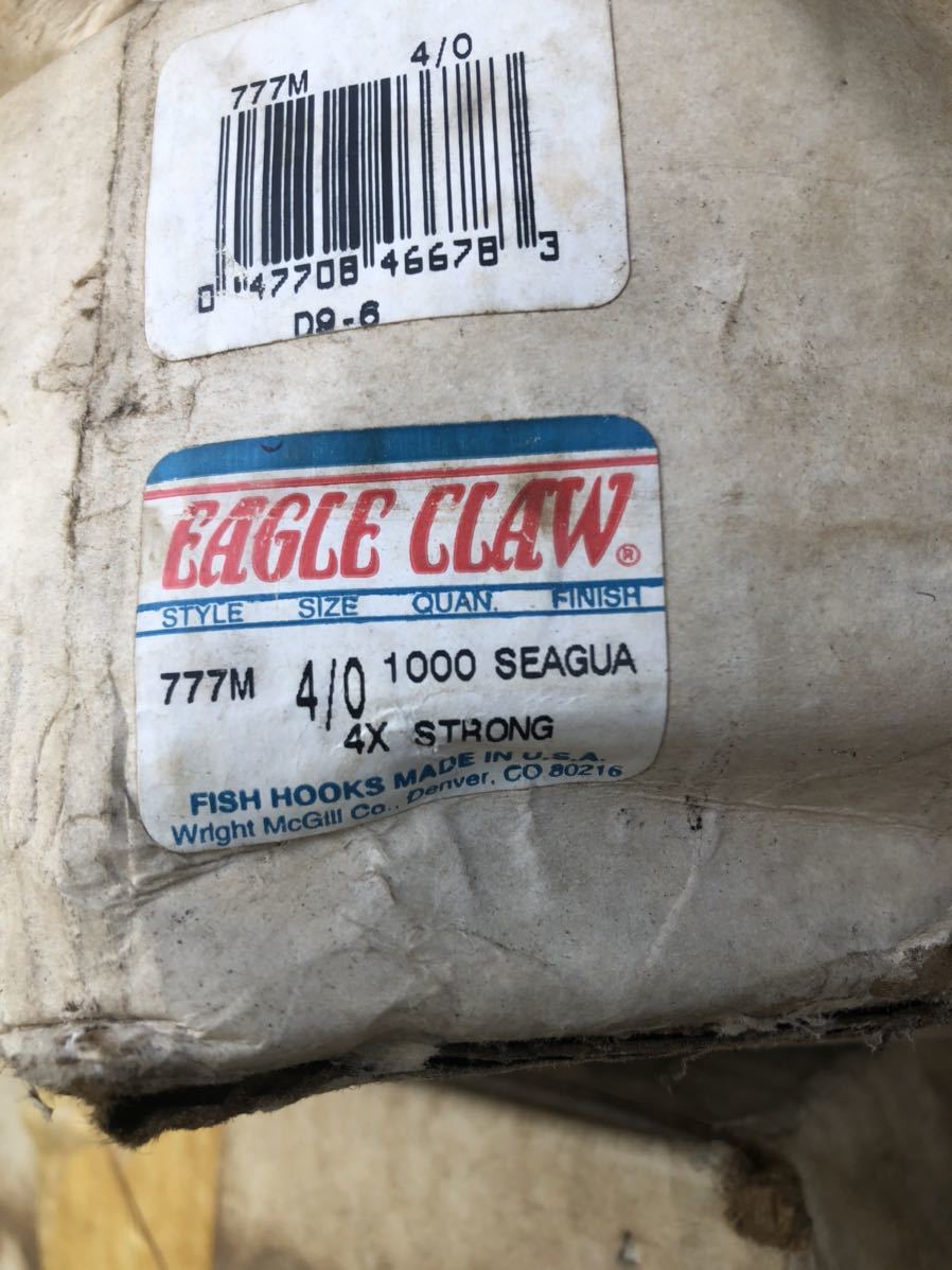 Chiba ] used treatment unused Eagle Claw hook 777M 1000 piece
