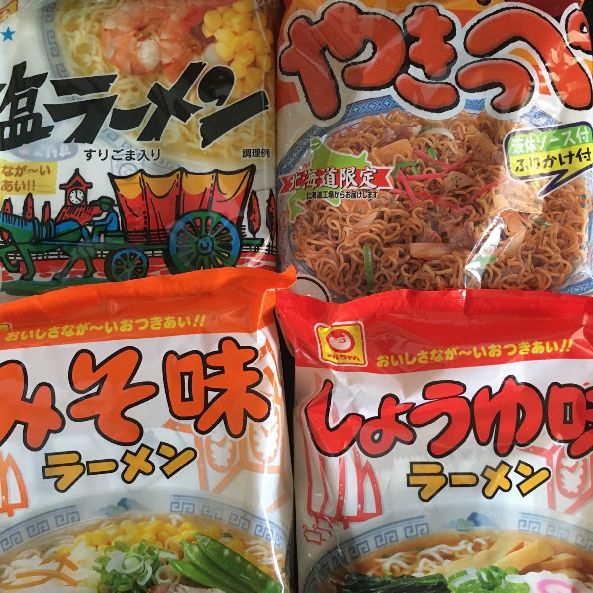 Paypayフリマ 北海道限定インスタント麺食セット Paypayフリマ 北海道限定インスタント麺食セット