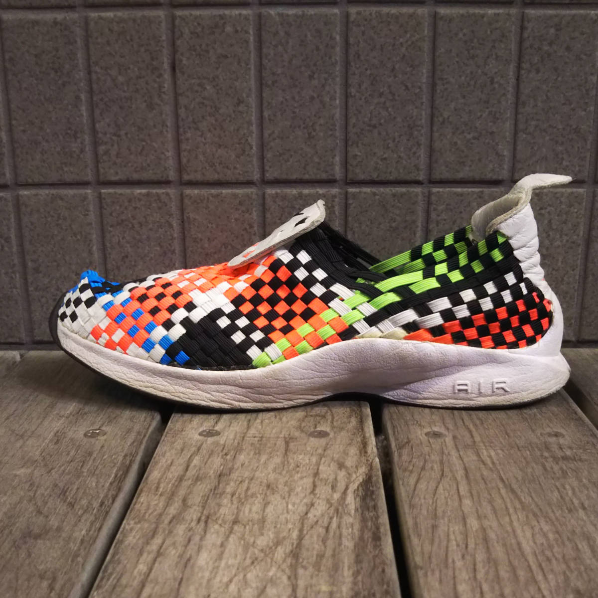 NIKE AIR WOVEN QS 26cm ナイキ エアウーブン スニーカー 530986-051_画像3