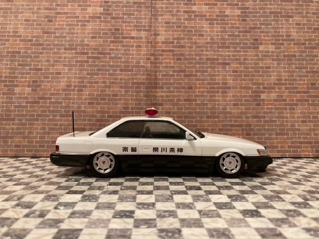 1/24 日産 レパード 後期型 パトカー仕様 完成品 | bioimune.com.br