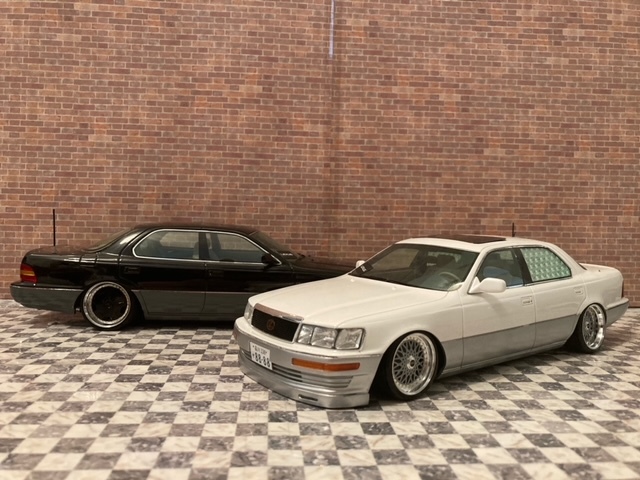 1／18 世界限定99台 レクサス LEXUS LS400 UCF10 （セルシオ）1994 BBS カスタム