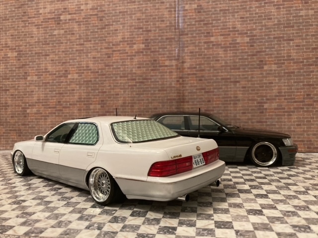 1／18 世界限定99台 レクサス LEXUS LS400 UCF10 （セルシオ）1994 BBS カスタム_画像3