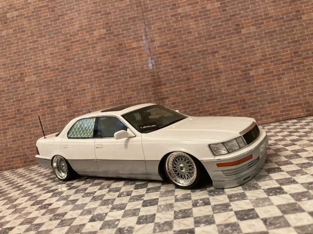 1／18 世界限定99台 レクサス LEXUS LS400 UCF10 （セルシオ）1994 BBS カスタム_画像6