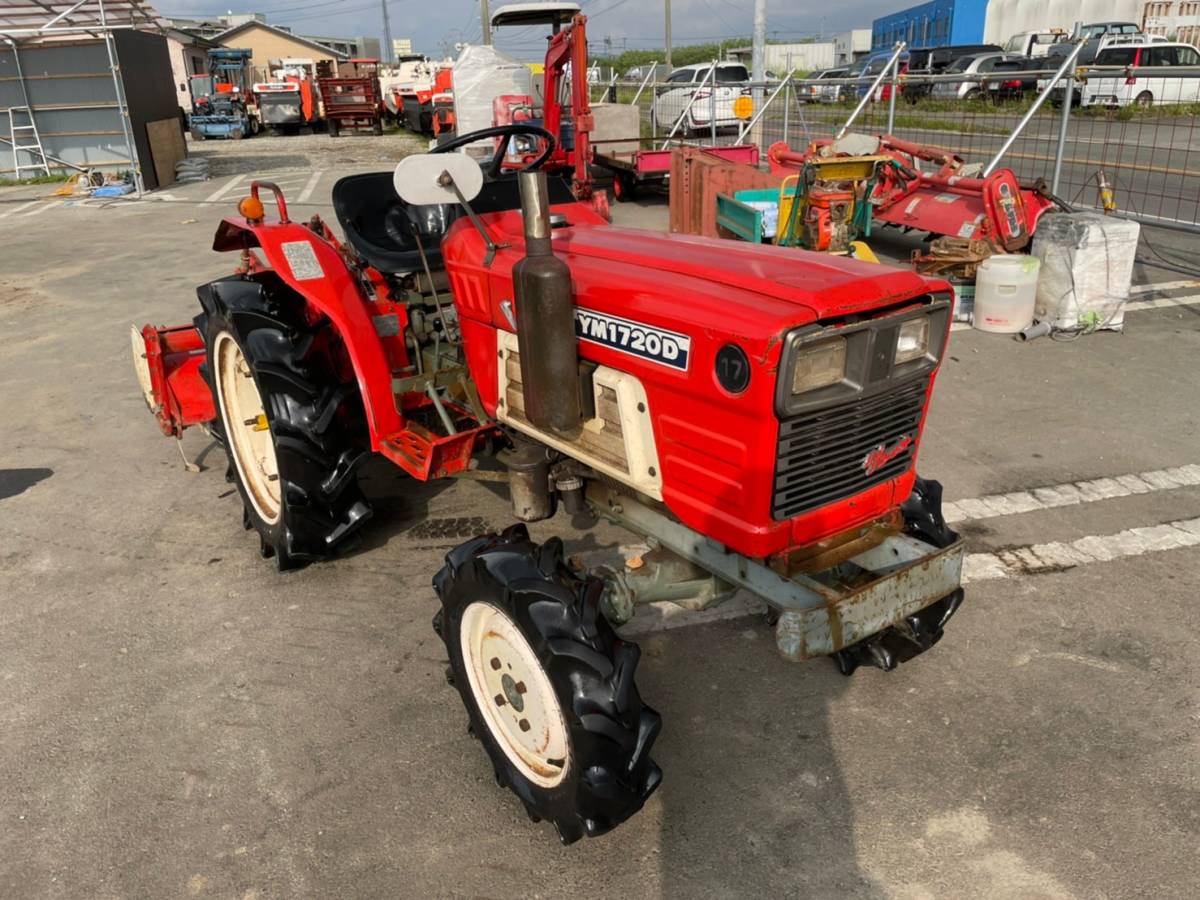 【☆貿易業者様必見☆】ヤンマー YM1720D 1831時間 トラクター 福岡県発_画像2