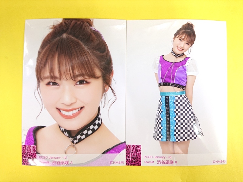 NMB48 渋谷凪咲 2023 April ランダム生写真コンプ - 通販