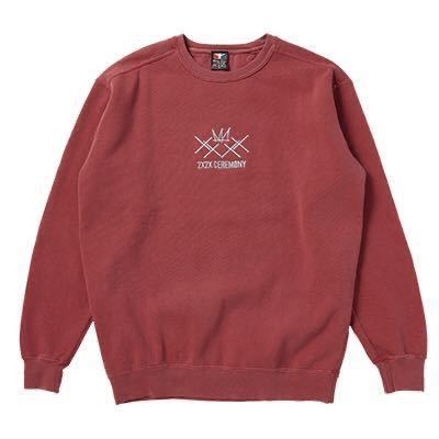 King Gnu Mサイズ EMBLEM SWEAT SHIRT(CRIMSON) CEREMONY セレモニー キングヌー スウェット トレーナーの画像1