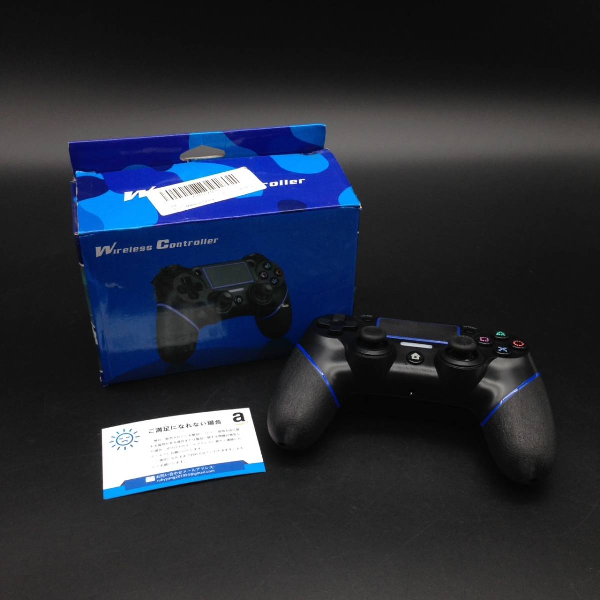 EJ0423-37-22 コントローラー ワイヤレスコントローラー DUALSHOCK4 ジャンク ゲーム 周辺機器 箱付 16×10.5×4.5cm 60サイズ_画像1