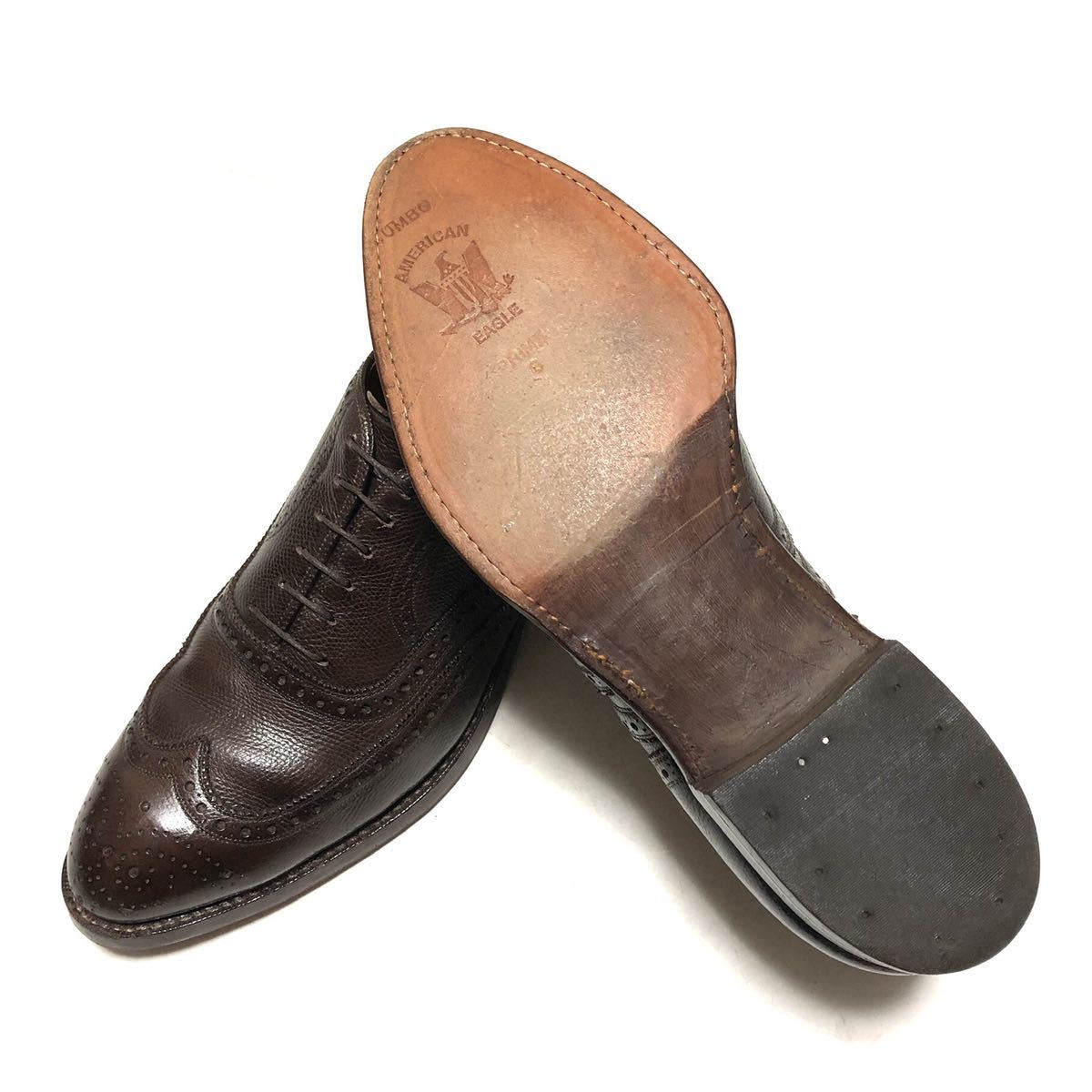 Johnston & Murphy Aristo Craft 手書き ジョンストン & マーフィー ウイングチップ ドレスシューズ レザーシューズ / florsheim