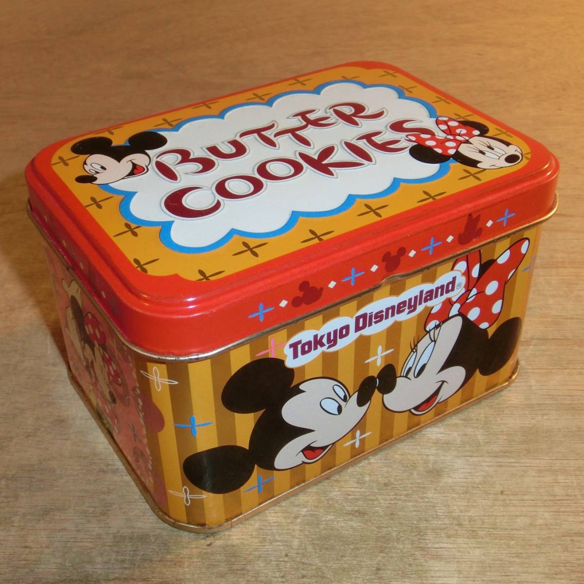 ディズニーランド バタークッキー 空き缶 ミッキーマウス ミニーマウス 小物入れ 雑貨 収納 缶 Tokyo Disneyland Mickey Mouse Product Details Yahoo Auctions Japan Proxy Bidding And Shopping Service From Japan