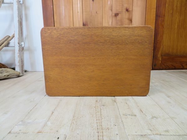 [ maintenance ending /1970 period ] work desk for searching = retro / antique / Vintage / kitchen table / decoration pcs / store furniture / wooden / iron /B0425