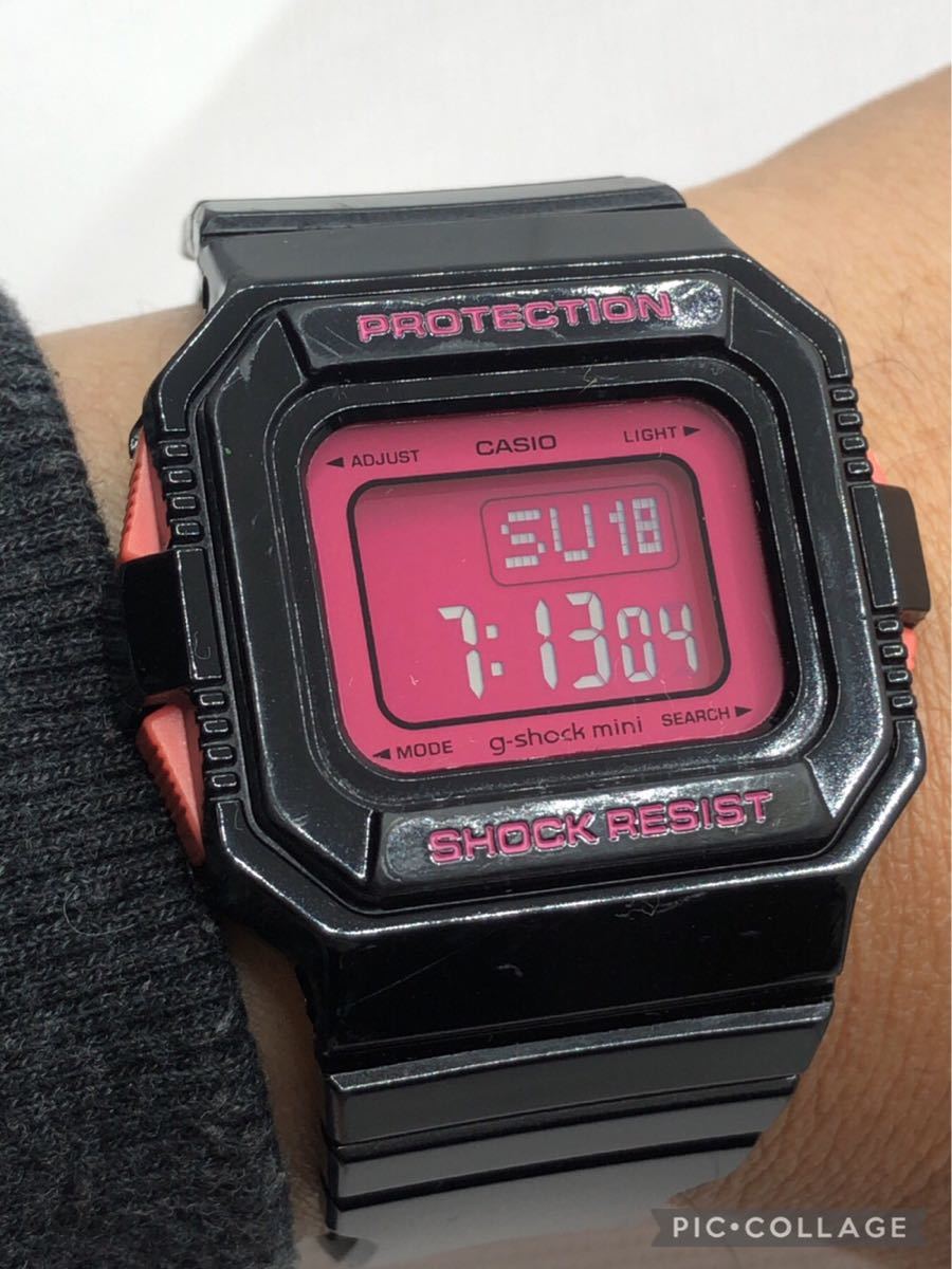 CASIO G-SHOCK G-SHOCKmini クレイジーカラー電池交換済み G CASIO G-SHOCK G-SHOCKmini クレイジーカラー電池交換済み G