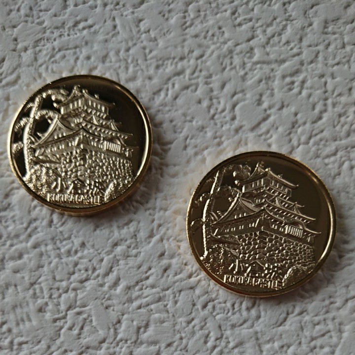 小倉城 記念メダル
