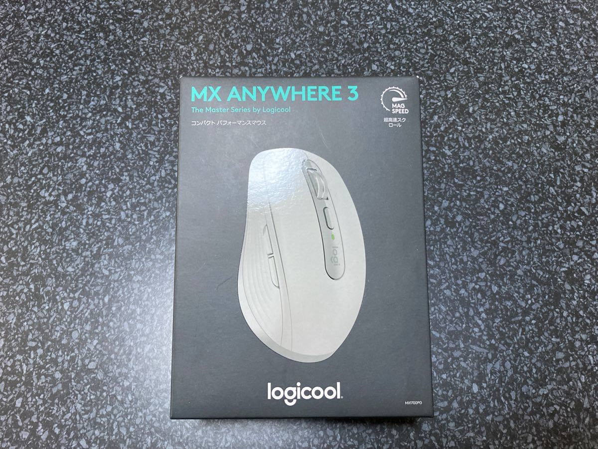 新品未使用 Logicool ロジクール MX Anywhere 3 ワイヤレスマウス ペイルグレー