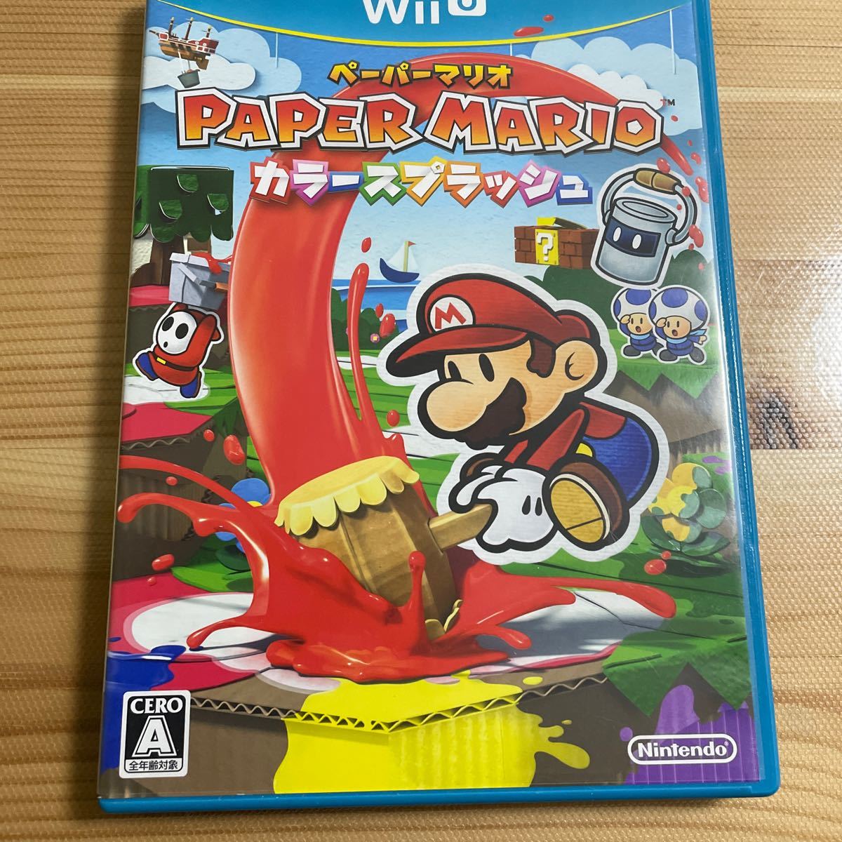 Paypayフリマ ペーパーマリオカラースプラッシュ Wiiu ソフト Paypayフリマ ペーパーマリオカラースプラッシュ Wiiu ソフト
