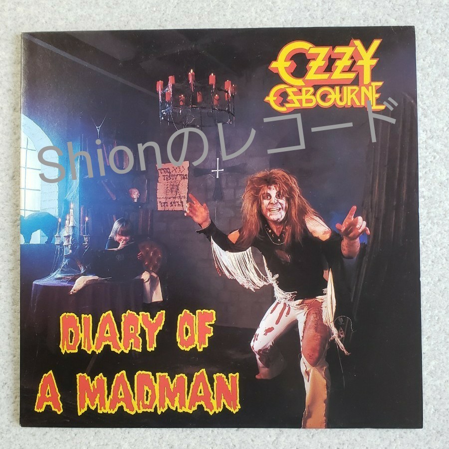 OZZY OSBOURNE/ オジー・オズボーン/ ダイアリー・オブ・ア・マッドマン/レコード/25AP-2237/1981年