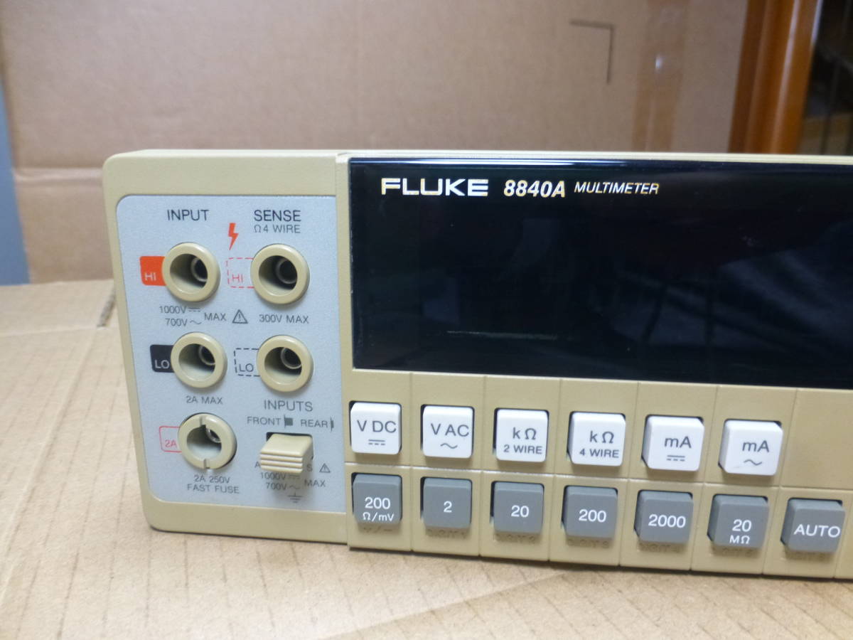 FLUKE 8840A MULTIMETER _画像3