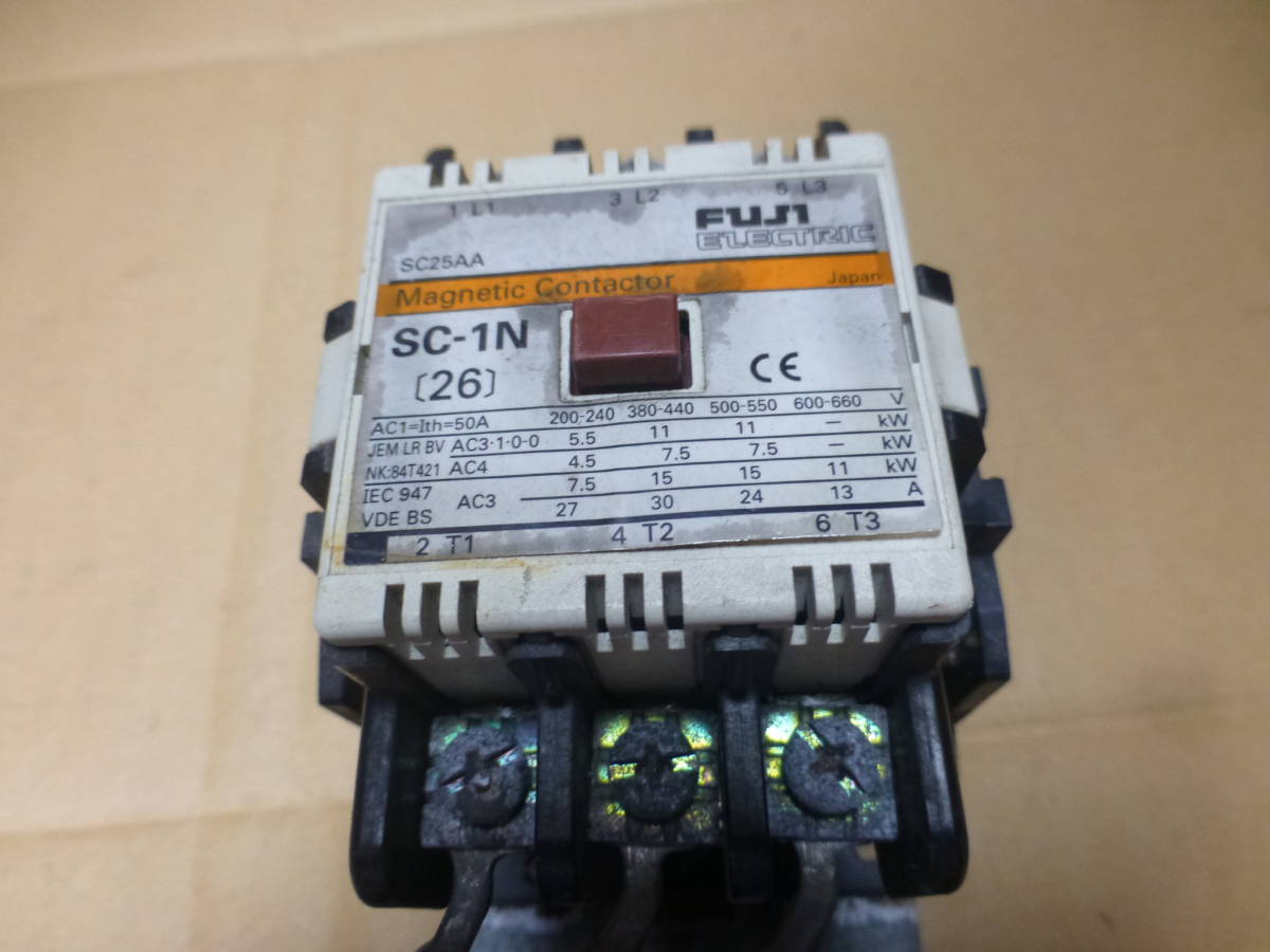 FUJI Magnetic Contactor SC-1N,TR-2N(管理番号2300)_画像2