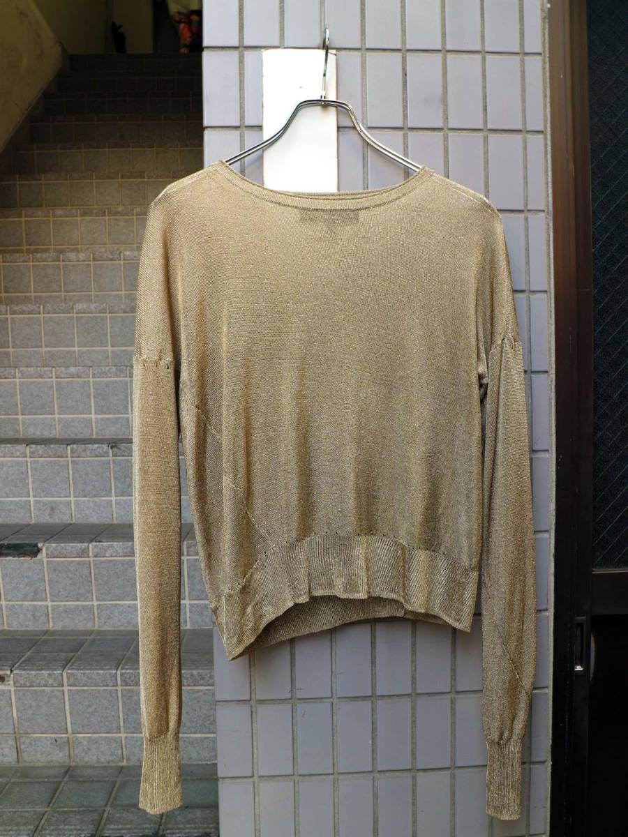 ヤフオク! - rag&bone ラグ&ボーン ゴールド ラメ ニット