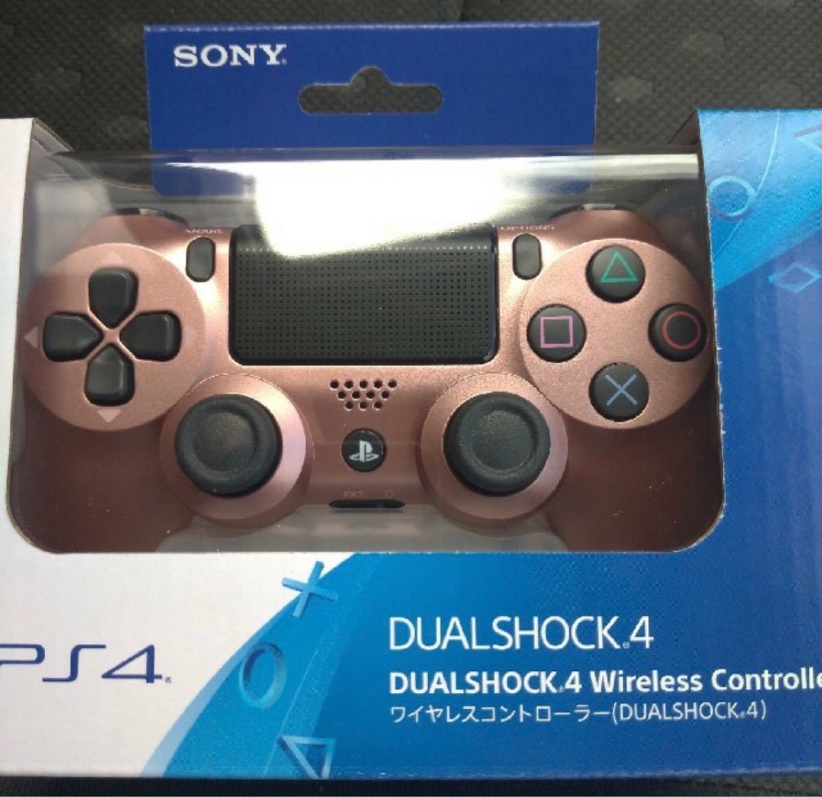 純正品 PS4 ワイヤレスコントローラー ローズゴールド　　型番: CUH-ZCT2J27 DUALSHOCK 4  