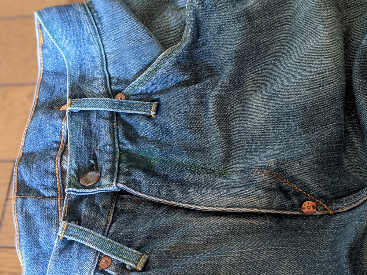 Levi's red warped マルジェラ 青錆 リーバイス レッド ジーンズ Levi's red warped マルジェラ 青錆 リーバイス レッド ジーンズ