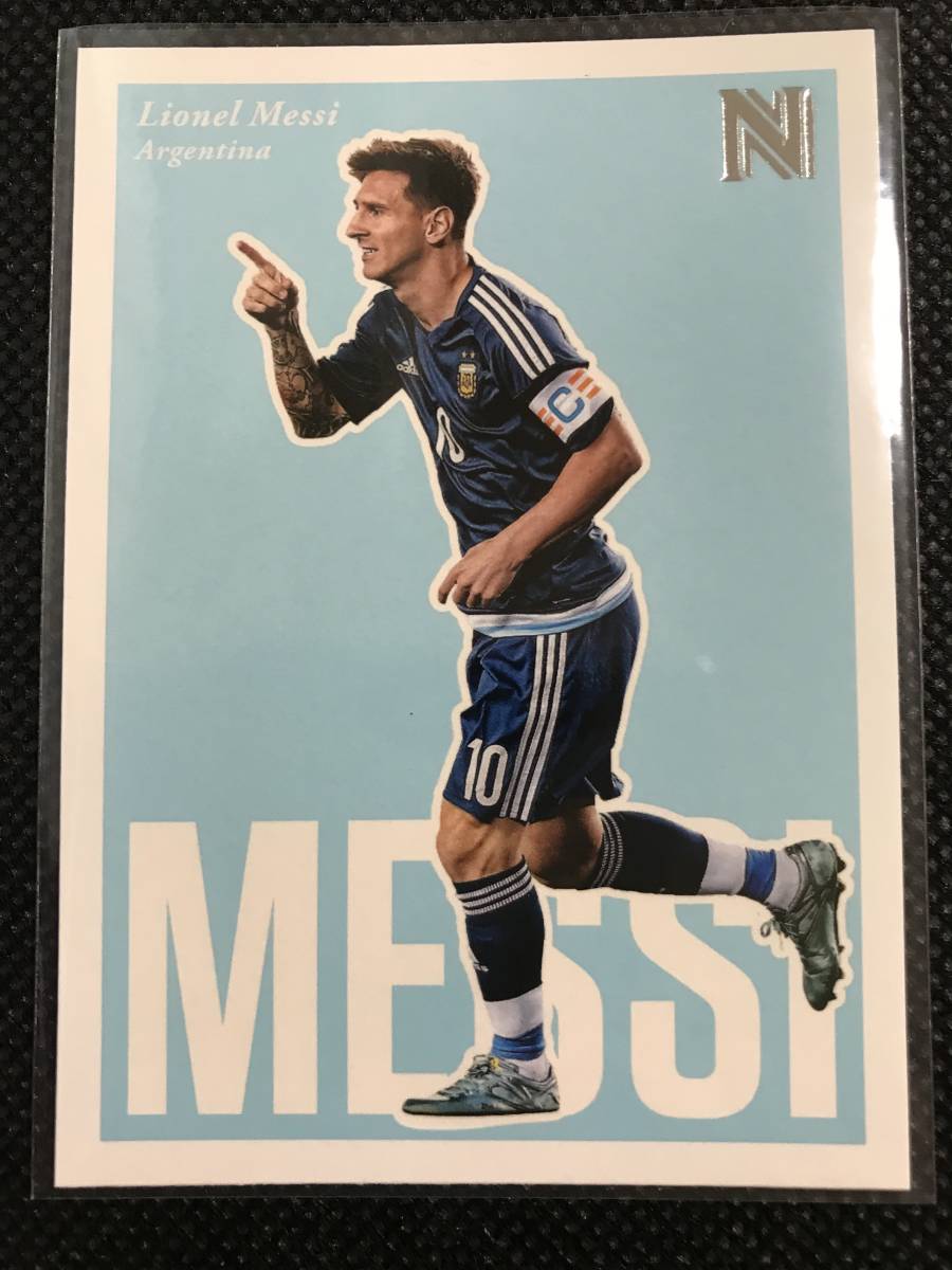 Lionel Messi メッシ PANINI NOBILITY SOCCER 2017 base Variation CARD SHORT PRINT # 99 SPカード ARGENTINA アルゼンチン☆_画像1