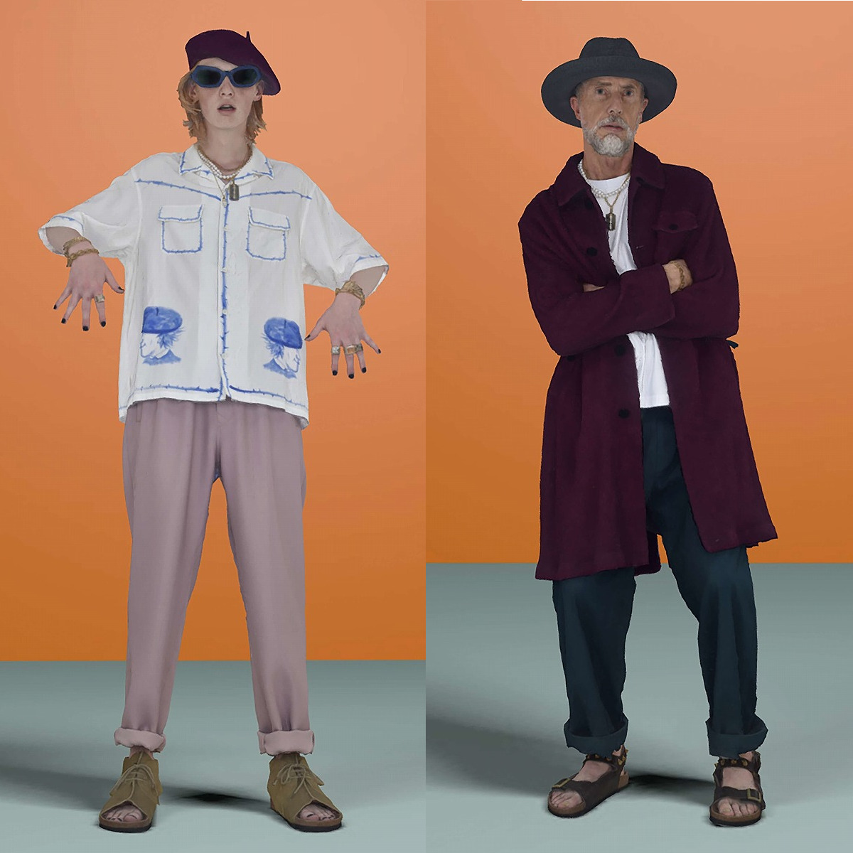 21SS UNDERCOVER × JUSTIN DAVIS エルメス クレッシェンド タイプ