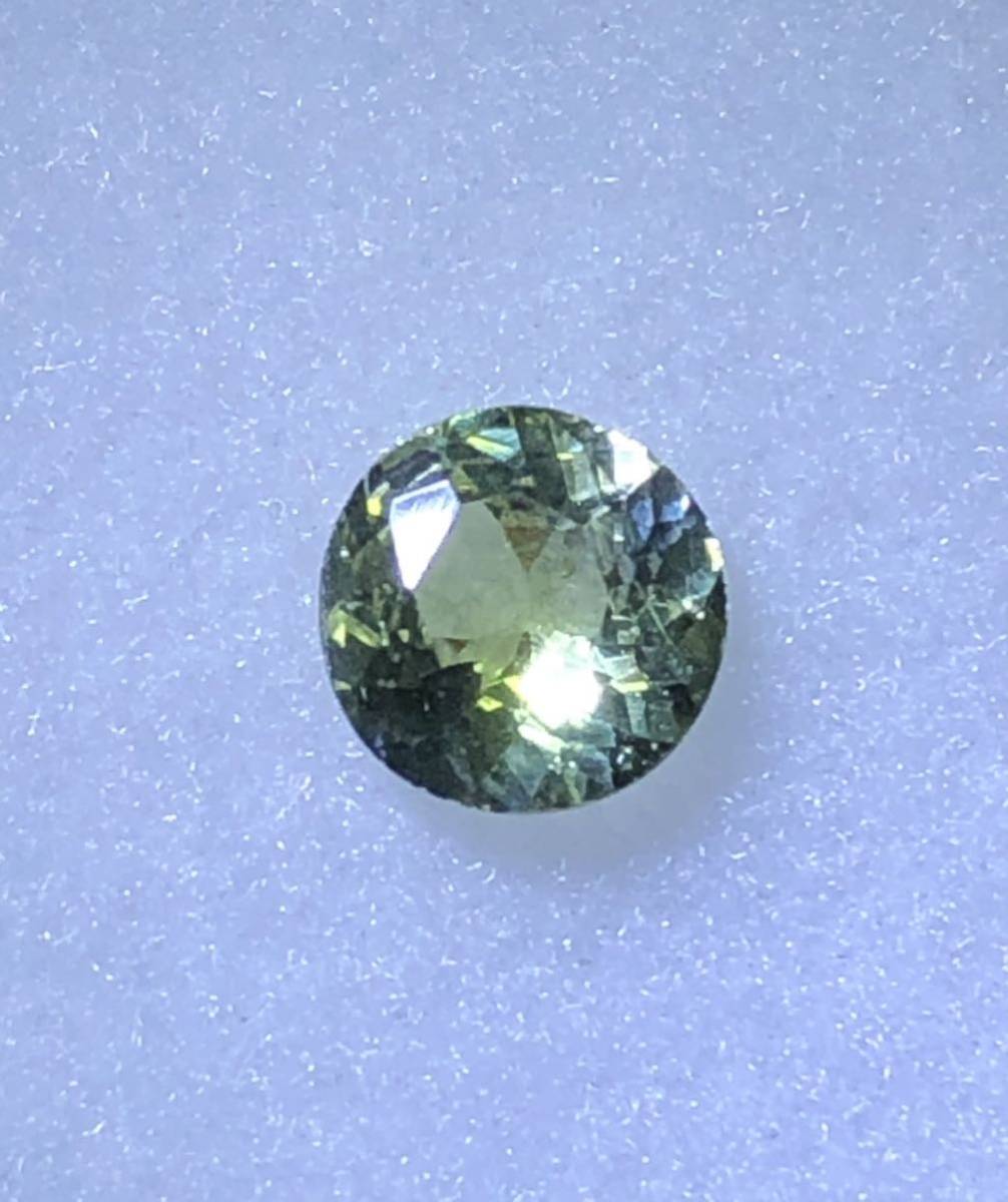 [ I clean ] желтый танзанит (zoi сайт ) 0.71ct