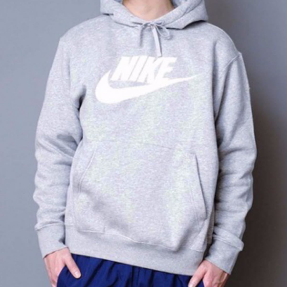 激安店舗 NIKE パーカー グレー