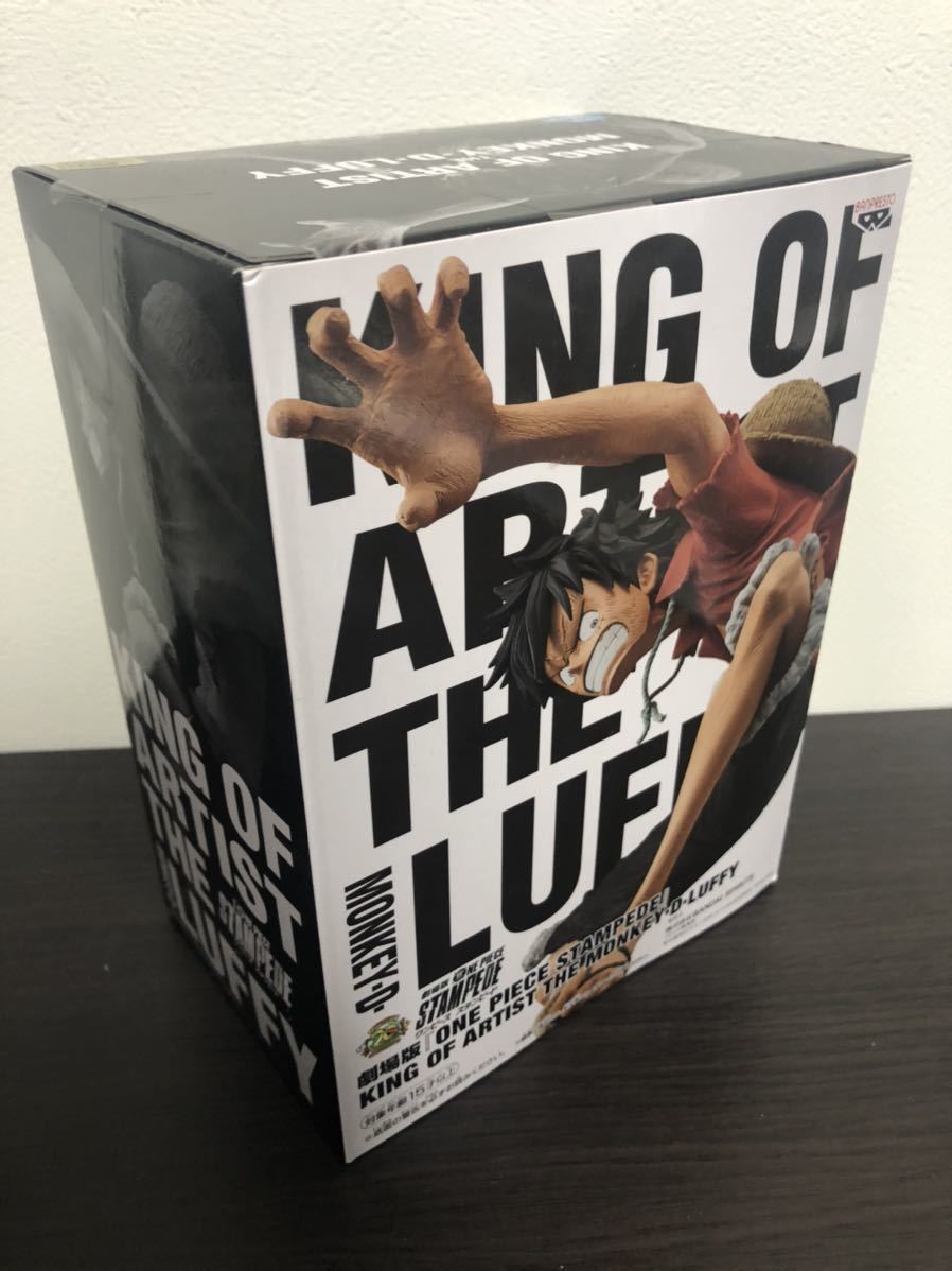 【未開封品】ワンピース フィギュア 劇場版 ONE PIECE STAMPEDE KING OF ARTIST THE MONKEY D LUFFY モンキー D ルフィ バンプレスト KOA_画像3