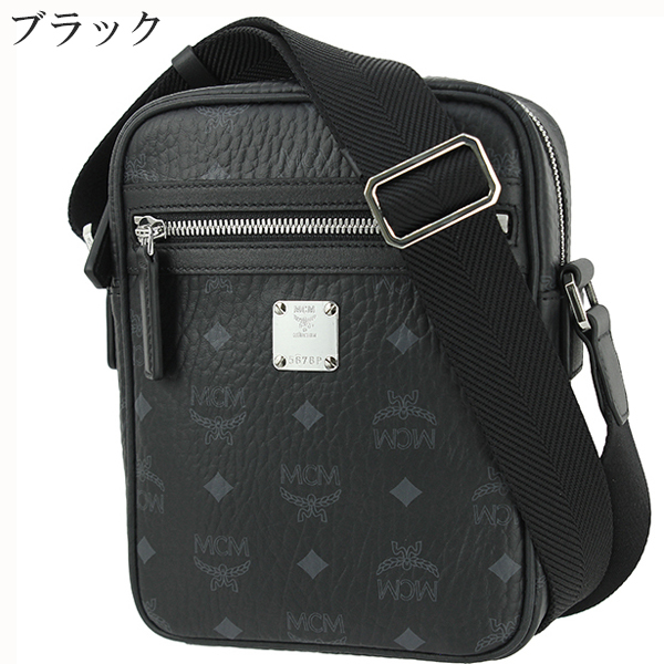 によるシミ MCM エムシーエム 2WAYミニハンドバッグ ヴィセトス 斜め