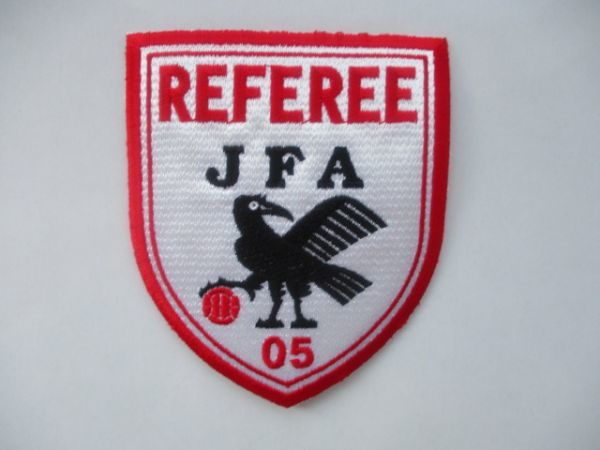 JFA REFEREE レフェリー レフリー 05 審判 サッカー ワッペン/フットサル スポーツ 刺繍 カスタム ユニフォーム リスペクト 494_画像3