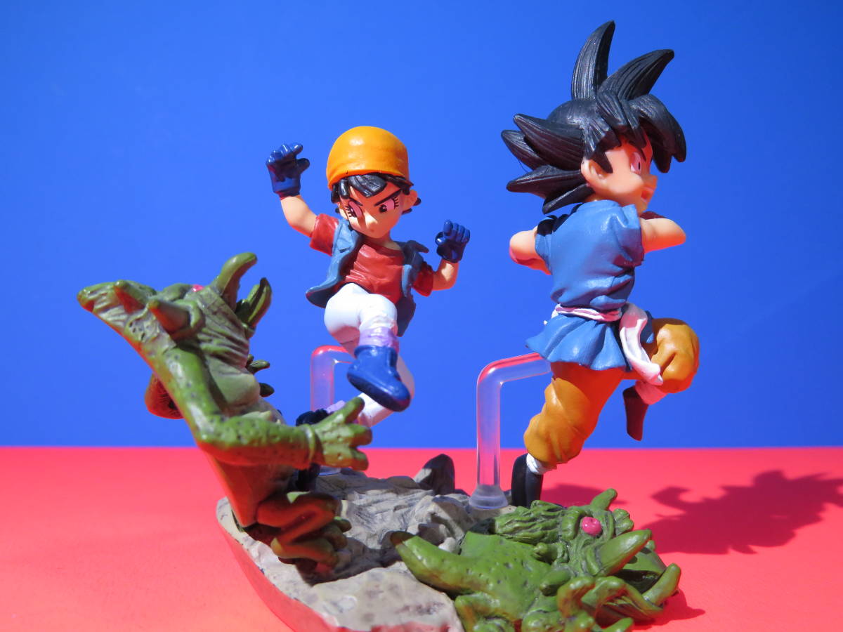 ドラゴンボール：フィギュアコレクション/悟空＆パン_画像3