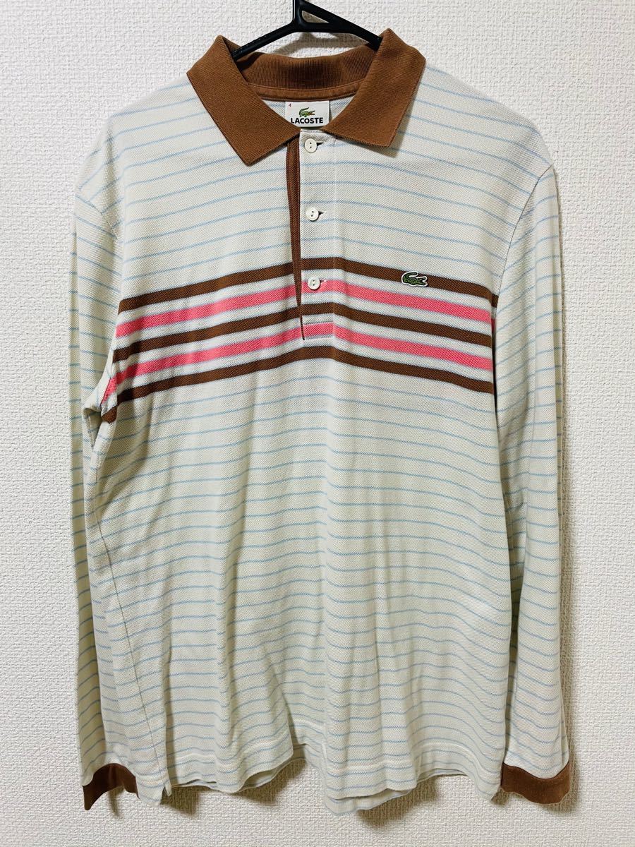Paypayフリマ Lacoste ラコステ ボーダー ポロシャツ ワニワッペン オシャレ Paypayフリマ Lacoste ラコステ ボーダー ポロシャツ ワニワッペン オシャレ