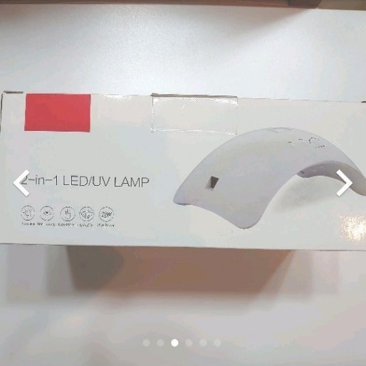 ジェルネイル・クラフトレジン　UV＋LED 48w UV LEDライト人感センサー低ヒート機能 