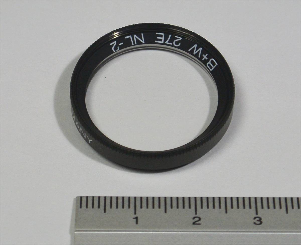 ▼ Schneider B+W クローズアップレンズ　NL-2　27mm　No.2　f=500mm　美品　Made in Germany_画像4