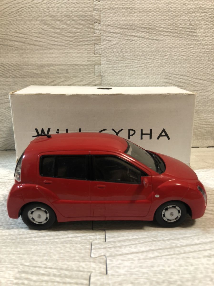 1/24 トヨタ ウィルサイファ WiLL CYPHA　カラーサンプル 非売品 ミニカー　レッド_画像3