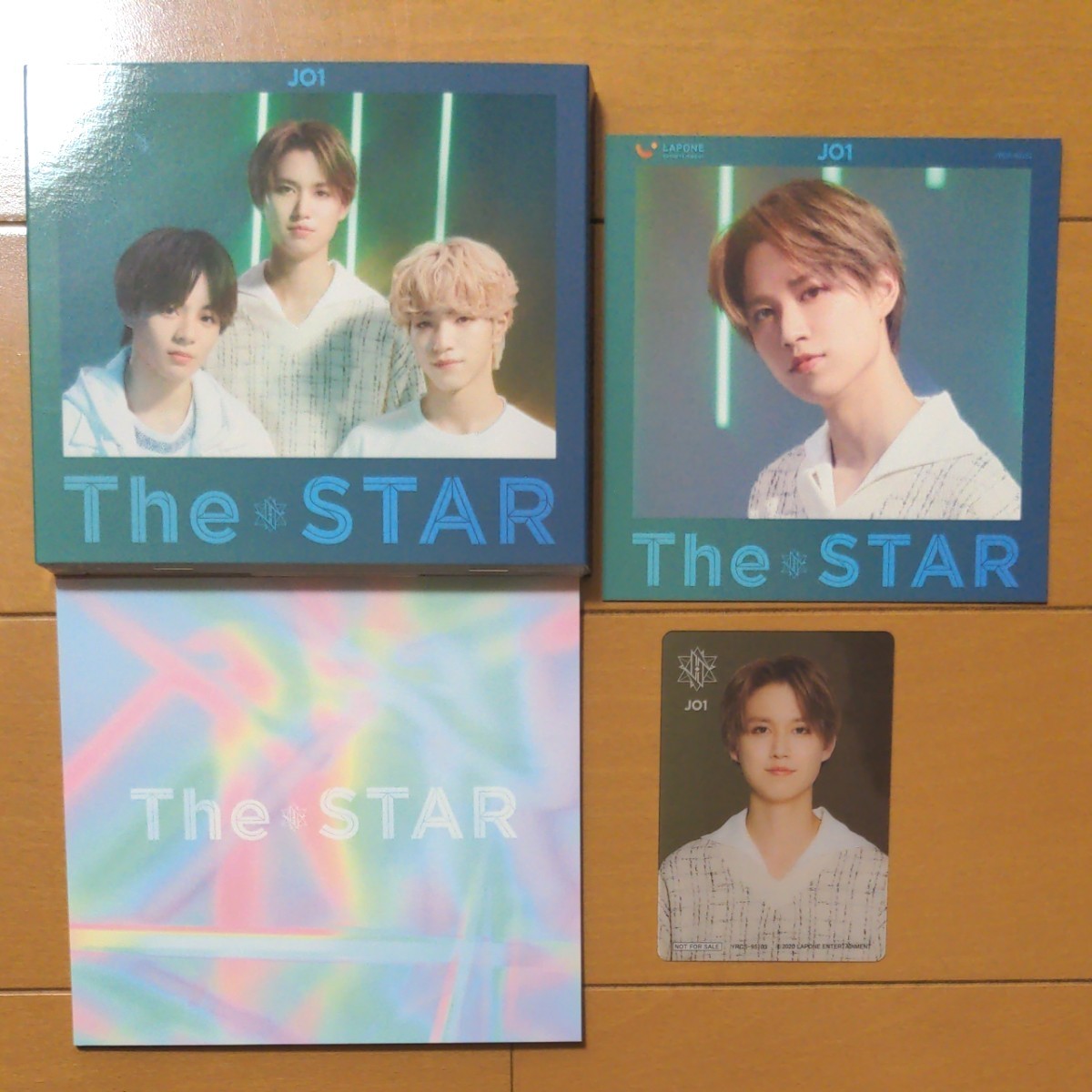 JO1 白岩瑠姫 The STAR Green盤 CD アザージャケット トレーディングカード / トレカ