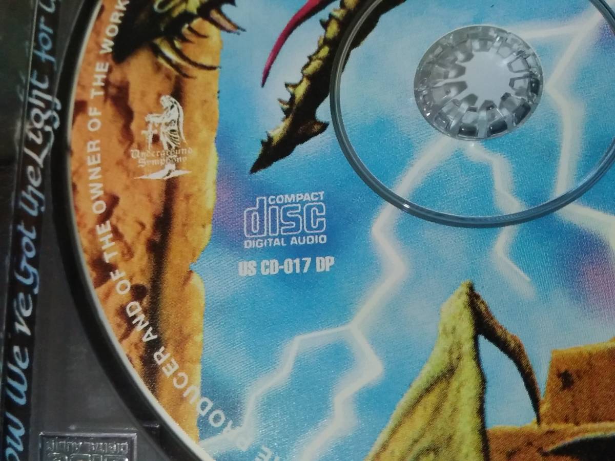 1401l 即決 中古輸入CD 伊メロスピ SKYLARK 『Dragon's Secrets』 スカイラーク 98年リマスター再発盤 シンフォニック・スピード・メタル_画像5
