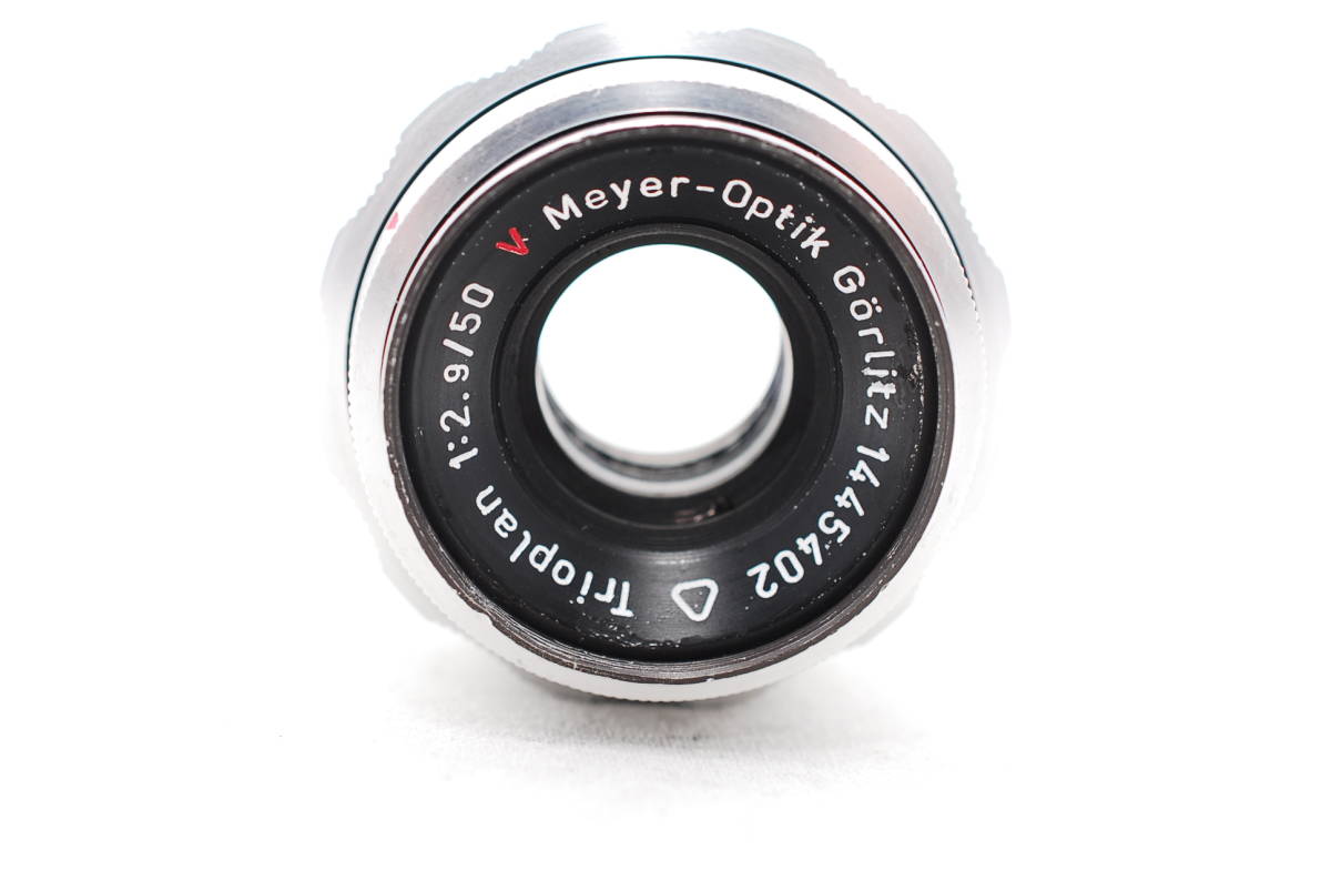 ◇Meyer マイヤー Optik Gorlitz Trioplan トリオプラン 50mm F2.9 V エキザクタマウント_画像5