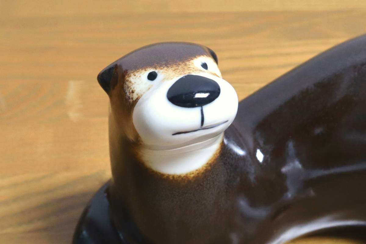Paypayフリマ ヴィンテージ Wwf Saukot Otter 伏せカワウソ フィギュリン Lillemor Mannerheimリルモア マンネルヘイム Arabia Finlandアラビア