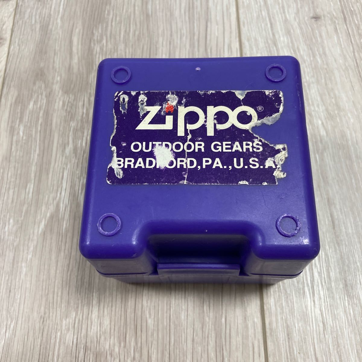 シングルバーナー　ZIPPO ソロキャンプ